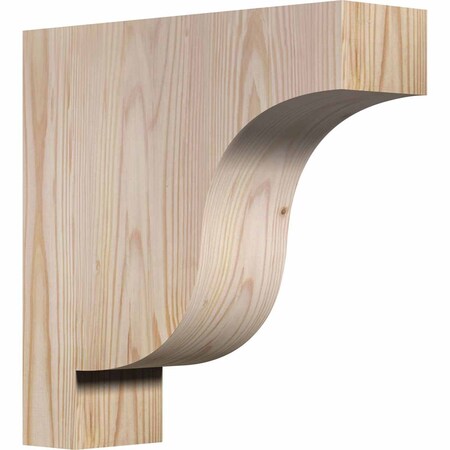 Newport Smooth Corbel, Douglas Fir, 3 1/2W X 12D X 12H